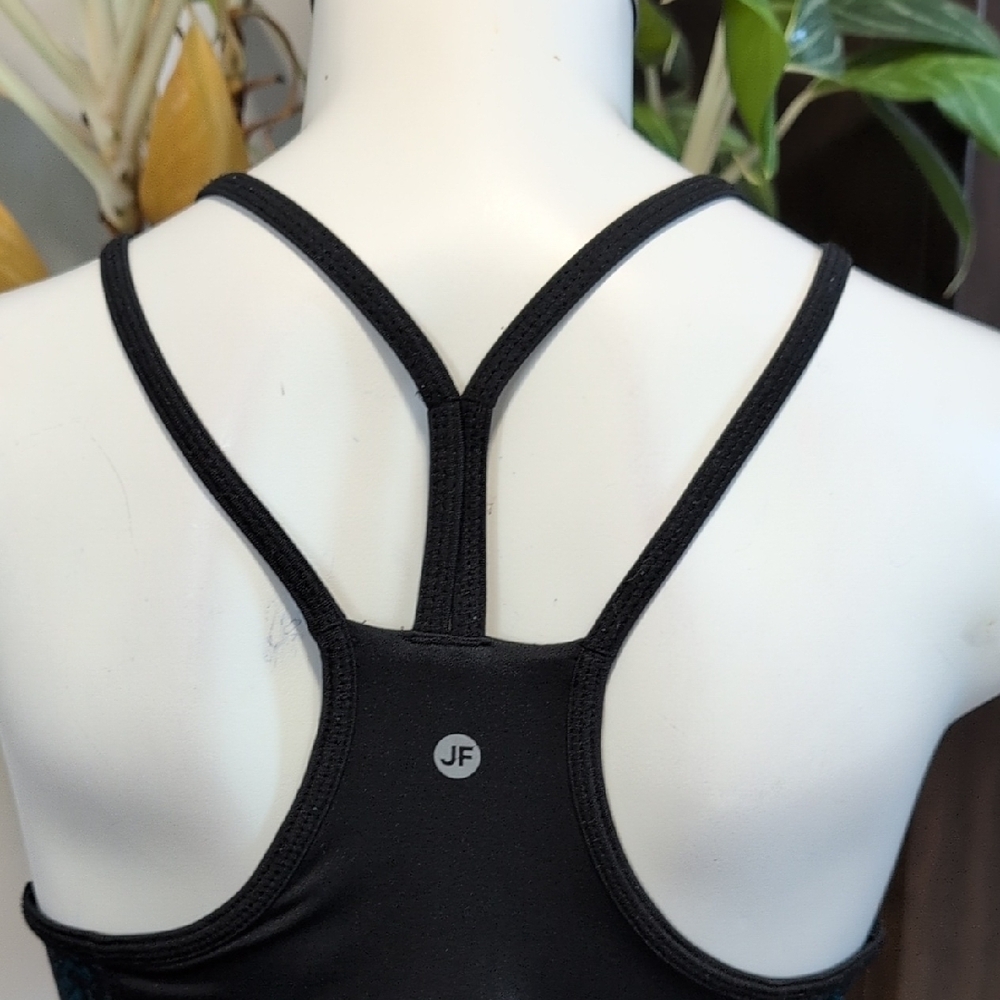 Joe Fresh Black and Blue Floral Lace Camisole - Picture 5 of 8